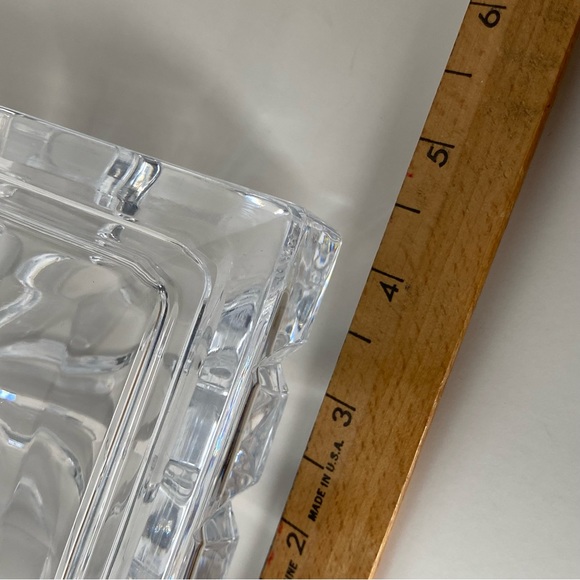 Miller Rogaska Lead Crystal Box With Cover Vintage Cut Glass 6” X 4” Jewelry - Picture 12 of 16